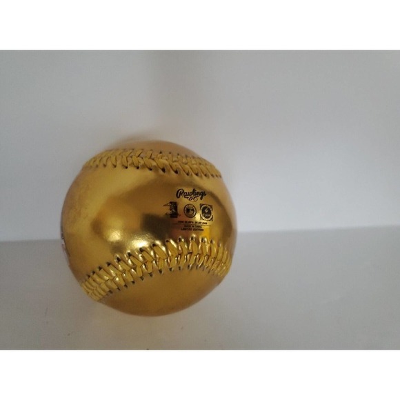 Cleveland Indians C.C. Sabathia 2007 Gold Cy Young collectible ball. Mint! - Picture 4 of 4